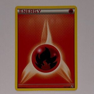 POKEMON CARD: Fire Energy #106/114 (Pokemon Black & White)